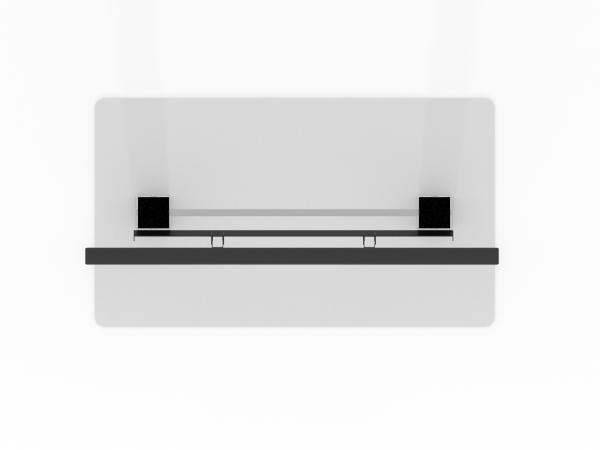 RE-1229 / Large Monitor Kisok - Plan View